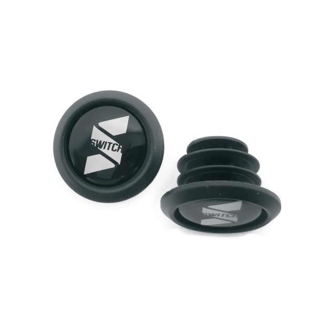 Switch Coppia Tappi Manopole MTB Nero