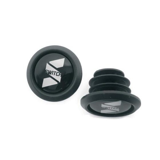 Switch Coppia Tappi Manopole MTB Nero